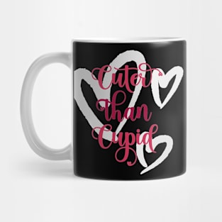 Cuter than Cupid -Valentine's Day retro T-Shirt T-Shirt Mug